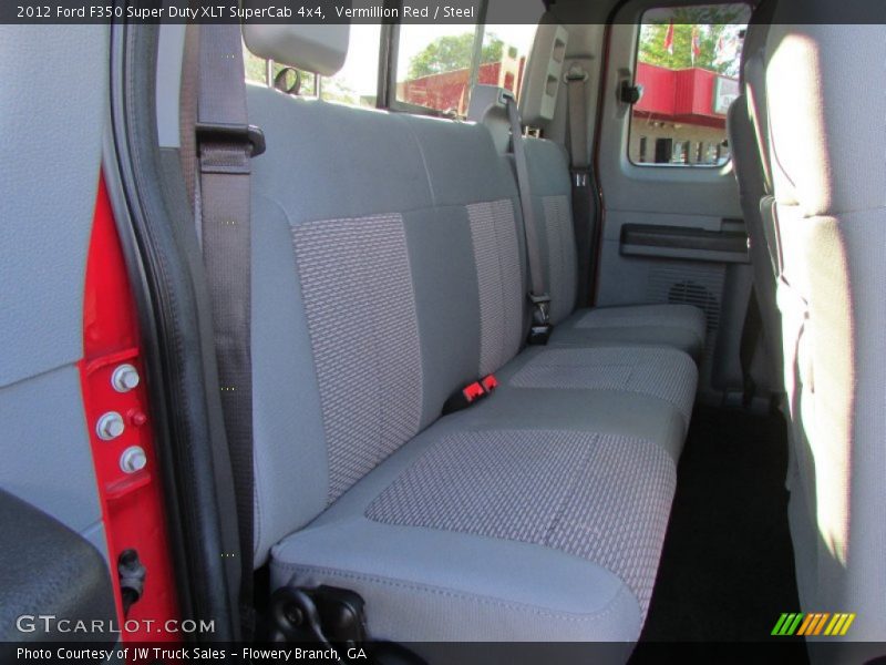 Vermillion Red / Steel 2012 Ford F350 Super Duty XLT SuperCab 4x4