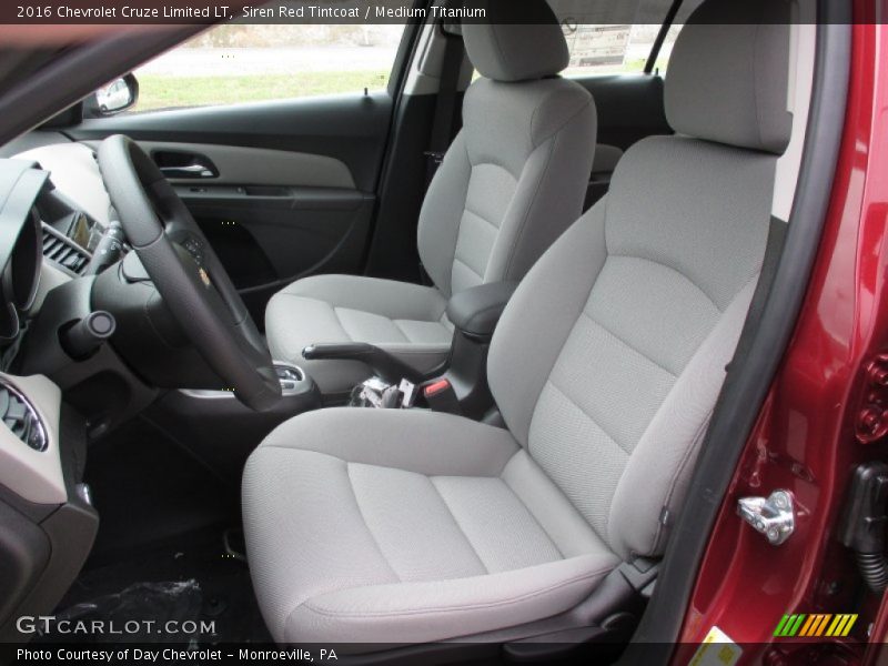 Siren Red Tintcoat / Medium Titanium 2016 Chevrolet Cruze Limited LT