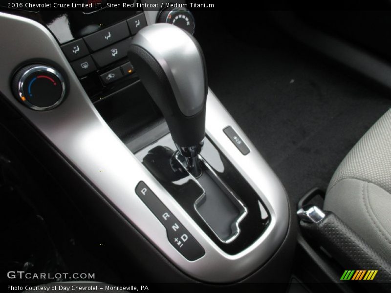 Siren Red Tintcoat / Medium Titanium 2016 Chevrolet Cruze Limited LT
