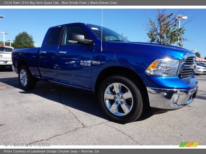 Front 3/4 View of 2016 1500 Big Horn Quad Cab