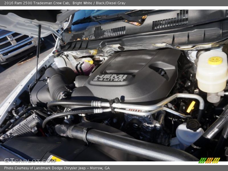 Bright White / Black/Diesel Gray 2016 Ram 2500 Tradesman Crew Cab