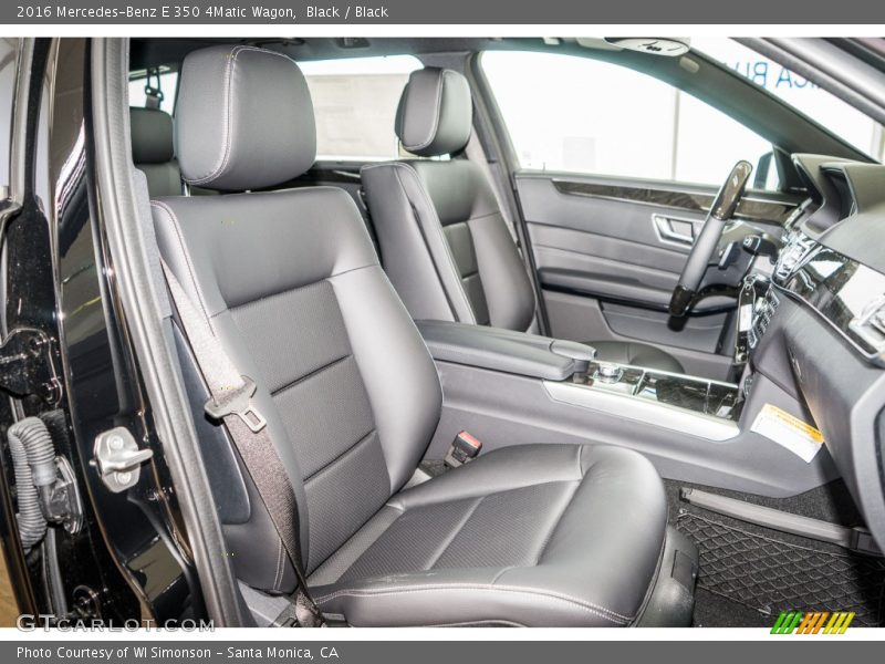 Front Seat of 2016 E 350 4Matic Wagon