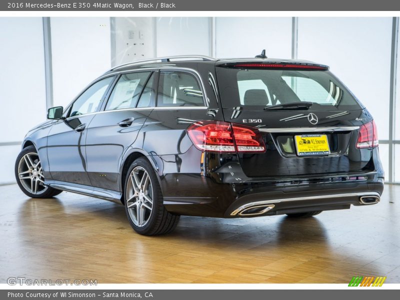 Black / Black 2016 Mercedes-Benz E 350 4Matic Wagon