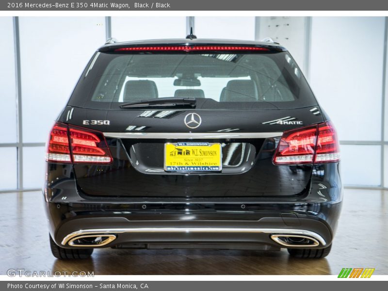 Black / Black 2016 Mercedes-Benz E 350 4Matic Wagon