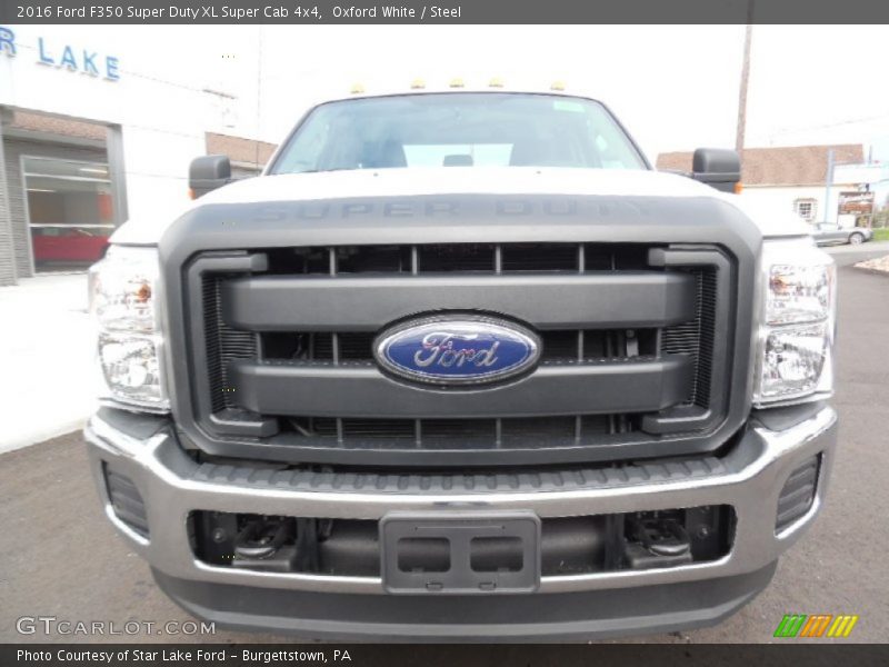 Oxford White / Steel 2016 Ford F350 Super Duty XL Super Cab 4x4