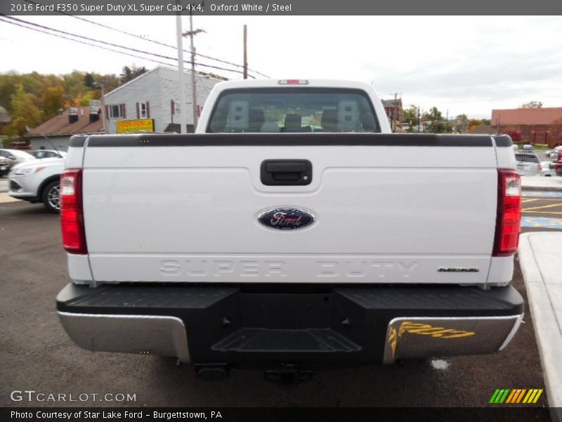 Oxford White / Steel 2016 Ford F350 Super Duty XL Super Cab 4x4