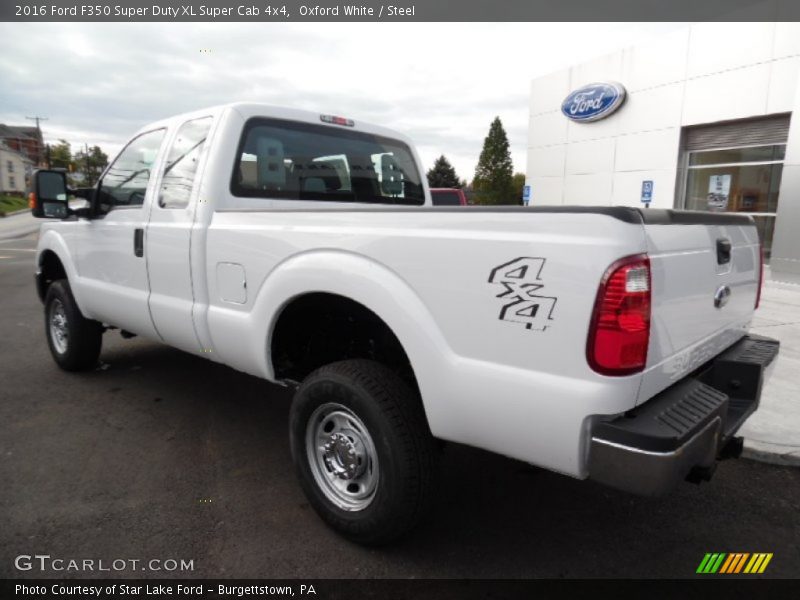 Oxford White / Steel 2016 Ford F350 Super Duty XL Super Cab 4x4
