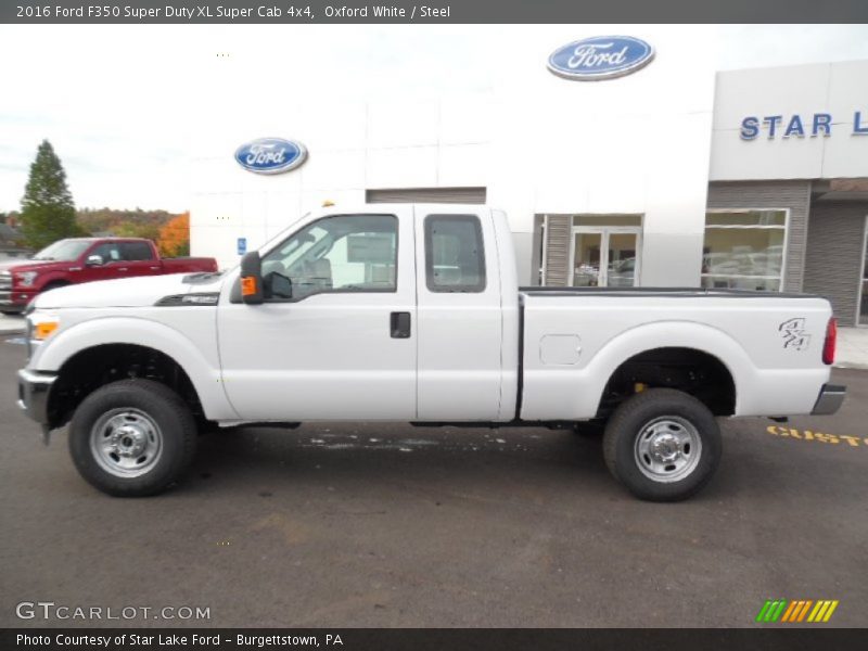 Oxford White / Steel 2016 Ford F350 Super Duty XL Super Cab 4x4