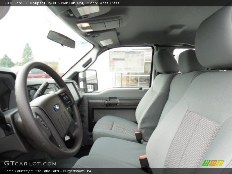 Oxford White / Steel 2016 Ford F350 Super Duty XL Super Cab 4x4