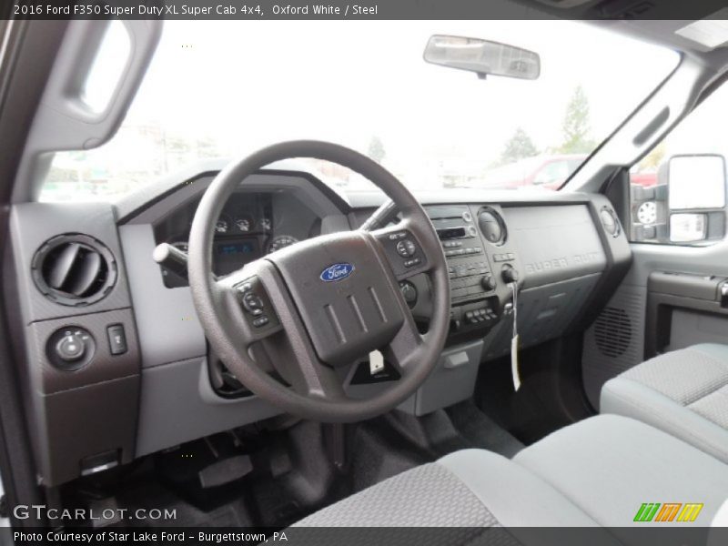 Steel Interior - 2016 F350 Super Duty XL Super Cab 4x4 