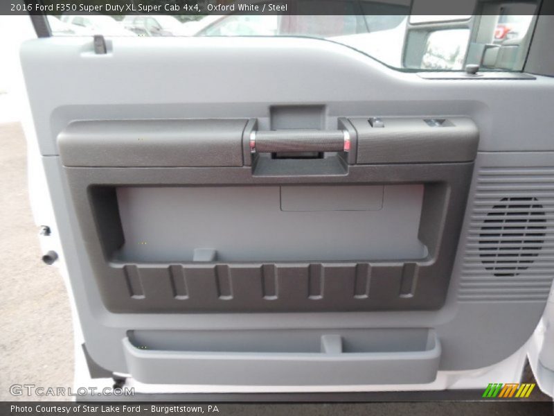 Oxford White / Steel 2016 Ford F350 Super Duty XL Super Cab 4x4