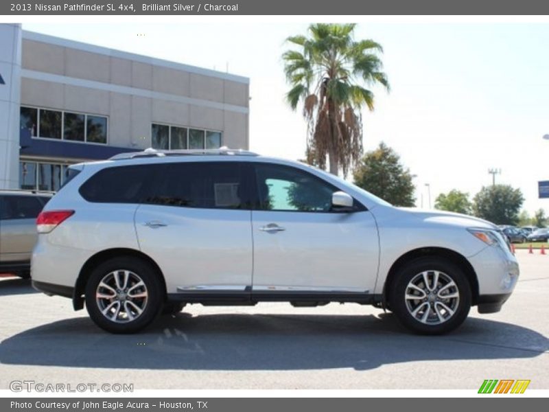 Brilliant Silver / Charcoal 2013 Nissan Pathfinder SL 4x4