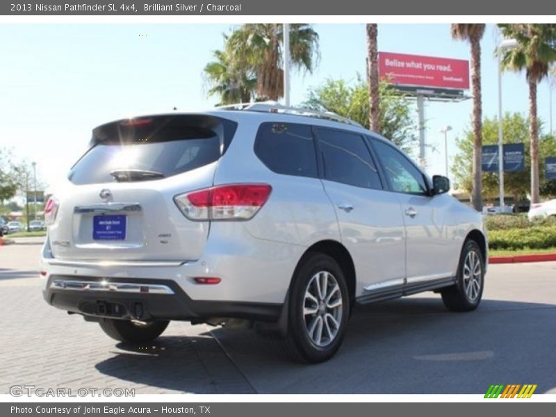 Brilliant Silver / Charcoal 2013 Nissan Pathfinder SL 4x4