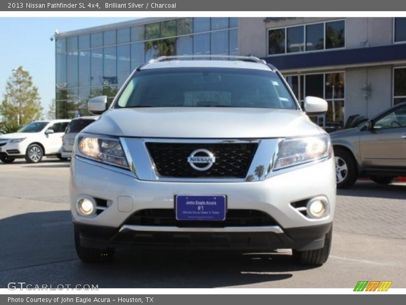 Brilliant Silver / Charcoal 2013 Nissan Pathfinder SL 4x4