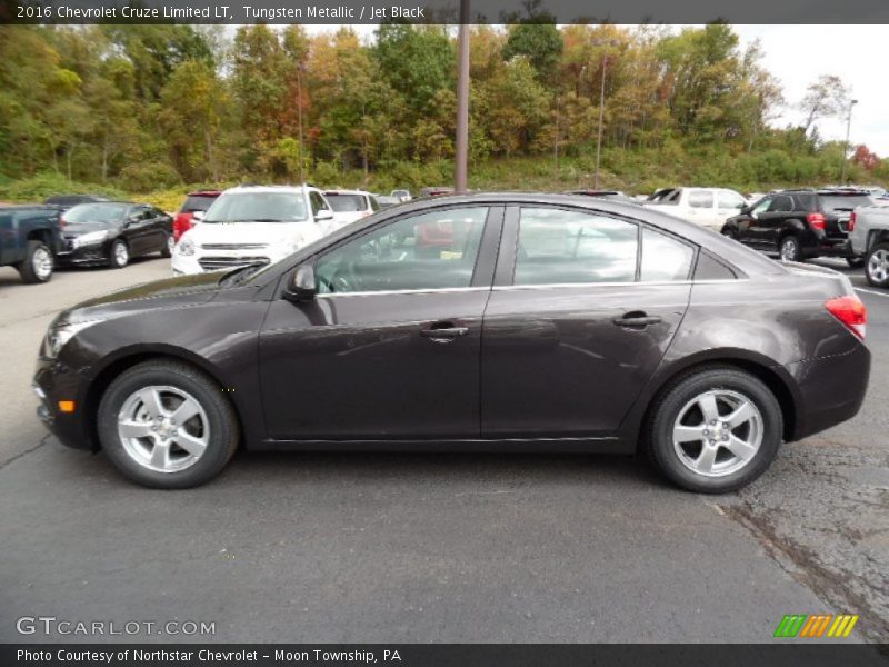 Tungsten Metallic / Jet Black 2016 Chevrolet Cruze Limited LT