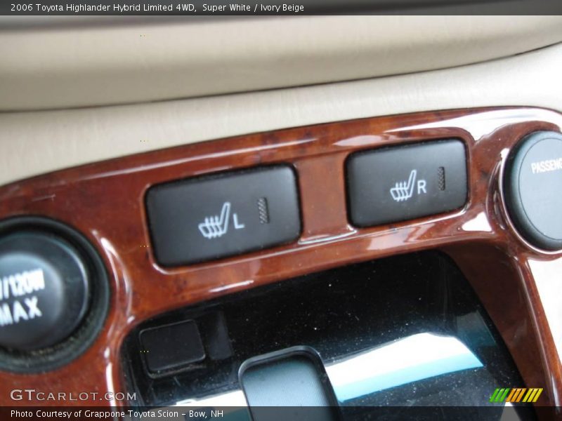 Super White / Ivory Beige 2006 Toyota Highlander Hybrid Limited 4WD