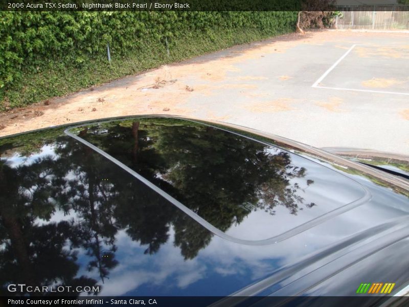 Nighthawk Black Pearl / Ebony Black 2006 Acura TSX Sedan
