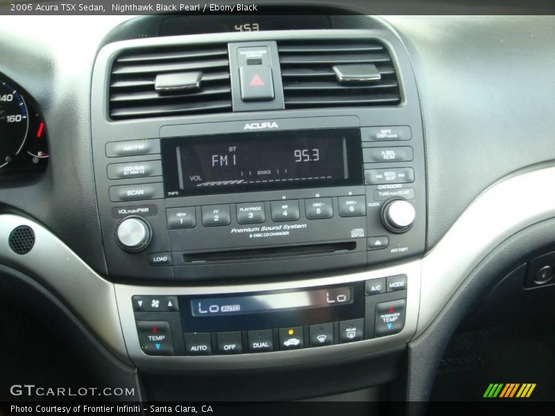 Nighthawk Black Pearl / Ebony Black 2006 Acura TSX Sedan