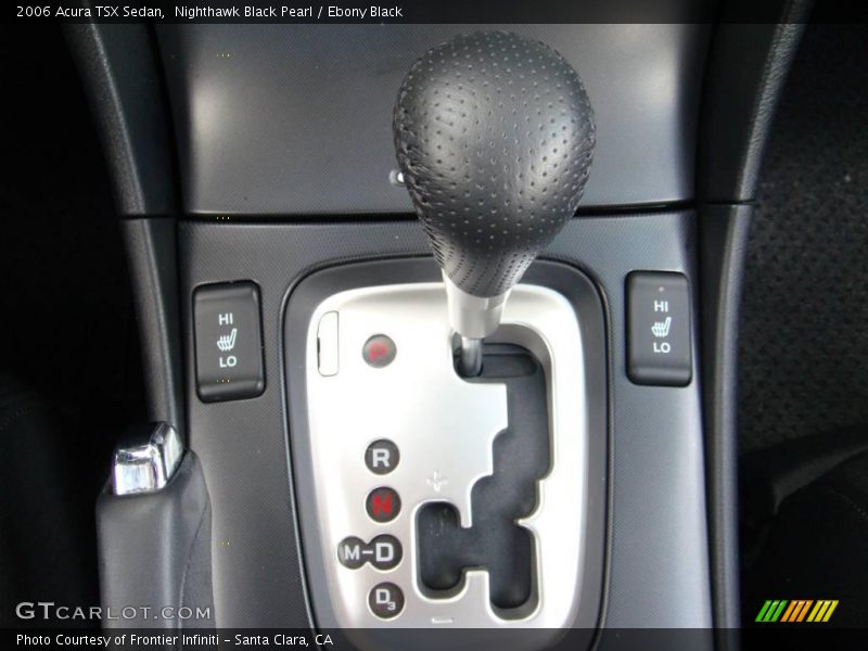 Nighthawk Black Pearl / Ebony Black 2006 Acura TSX Sedan