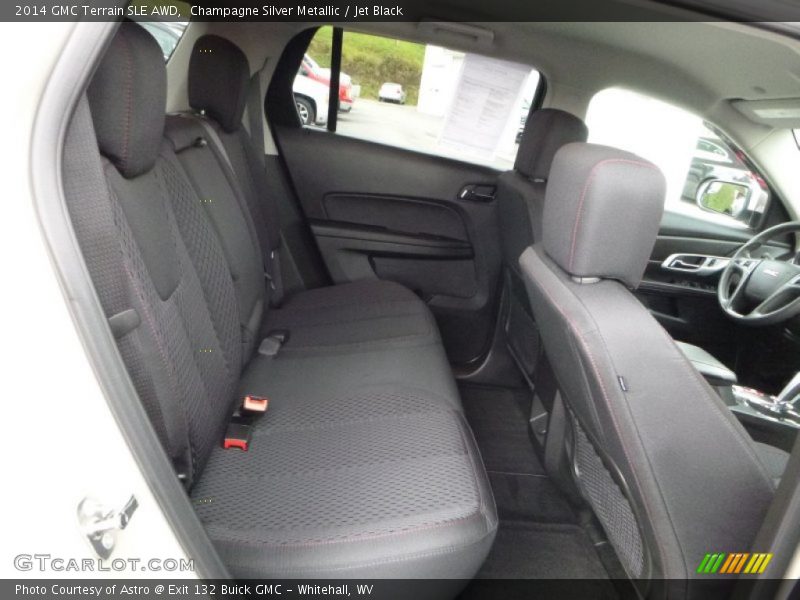 Champagne Silver Metallic / Jet Black 2014 GMC Terrain SLE AWD