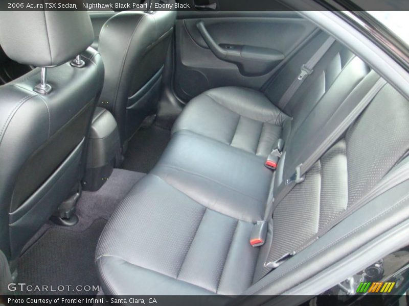 Nighthawk Black Pearl / Ebony Black 2006 Acura TSX Sedan