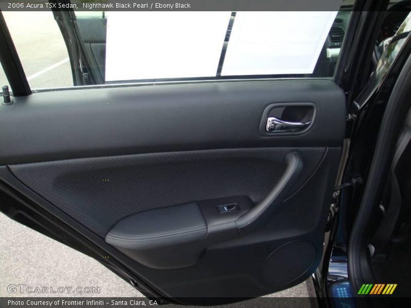 Nighthawk Black Pearl / Ebony Black 2006 Acura TSX Sedan