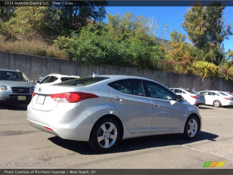 Silver / Gray 2013 Hyundai Elantra GLS