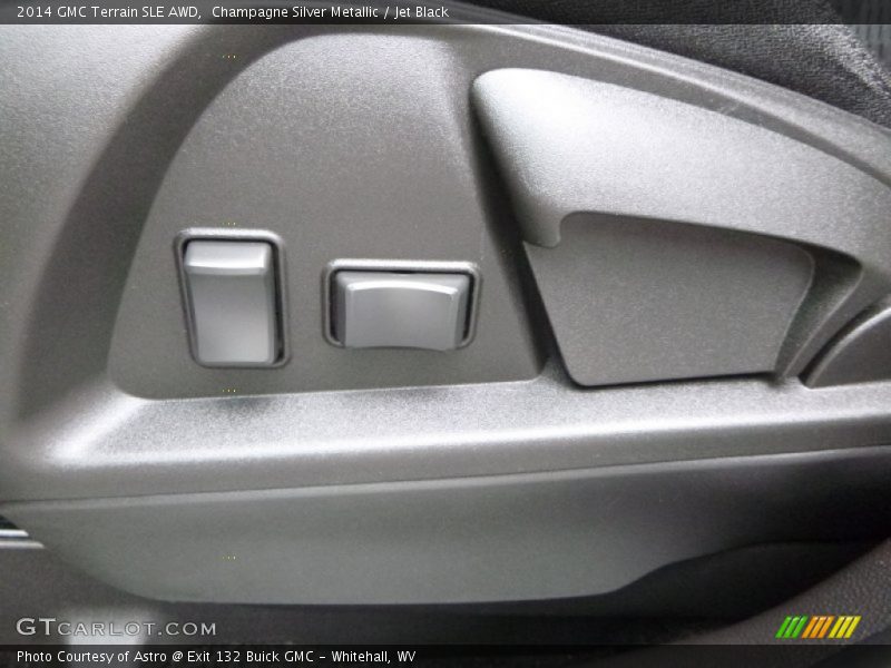 Champagne Silver Metallic / Jet Black 2014 GMC Terrain SLE AWD