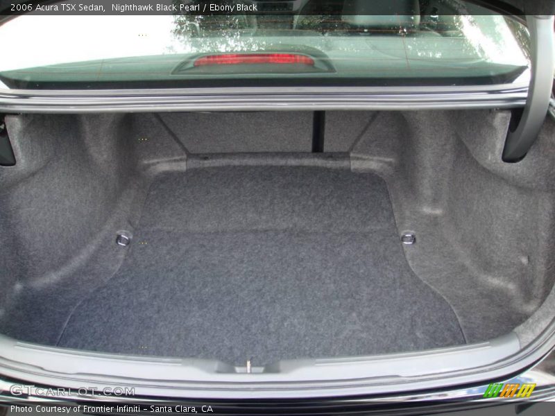 Nighthawk Black Pearl / Ebony Black 2006 Acura TSX Sedan