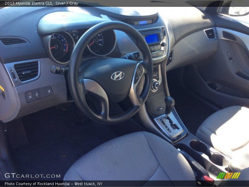 Silver / Gray 2013 Hyundai Elantra GLS