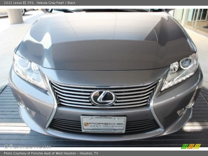 Nebula Gray Pearl / Black 2013 Lexus ES 350
