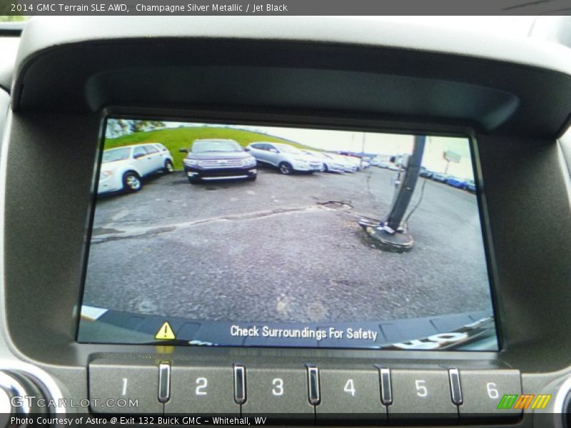 Champagne Silver Metallic / Jet Black 2014 GMC Terrain SLE AWD