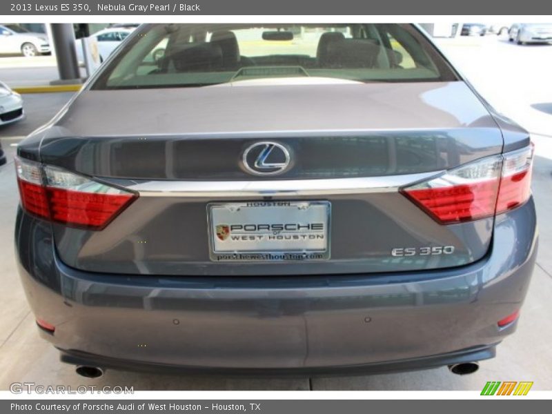 Nebula Gray Pearl / Black 2013 Lexus ES 350