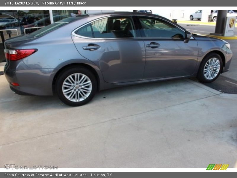 Nebula Gray Pearl / Black 2013 Lexus ES 350