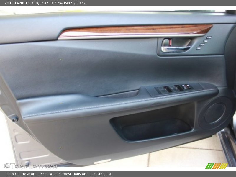 Nebula Gray Pearl / Black 2013 Lexus ES 350