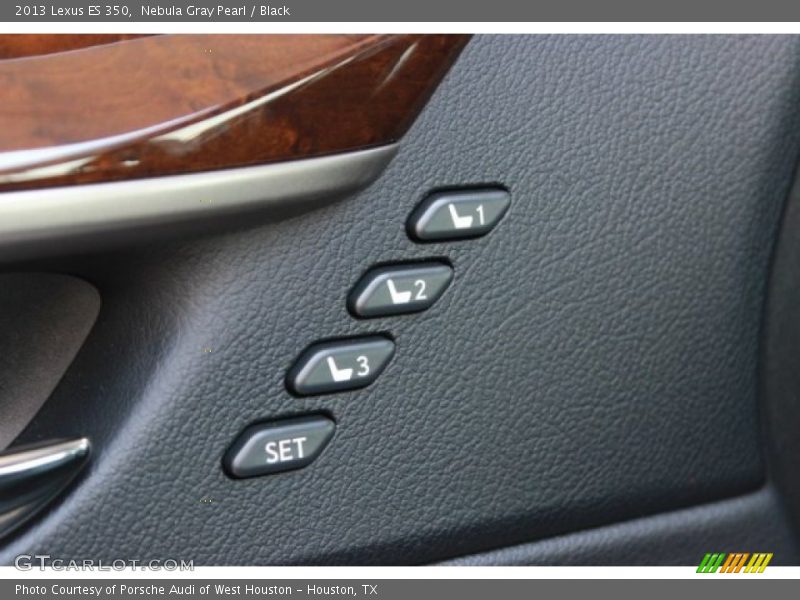 Nebula Gray Pearl / Black 2013 Lexus ES 350