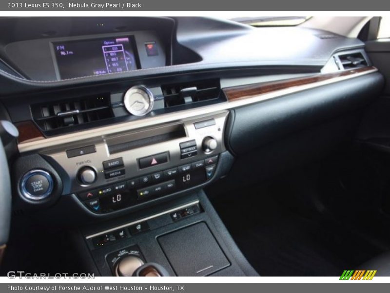Nebula Gray Pearl / Black 2013 Lexus ES 350