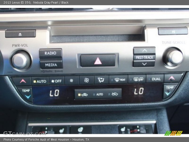 Nebula Gray Pearl / Black 2013 Lexus ES 350