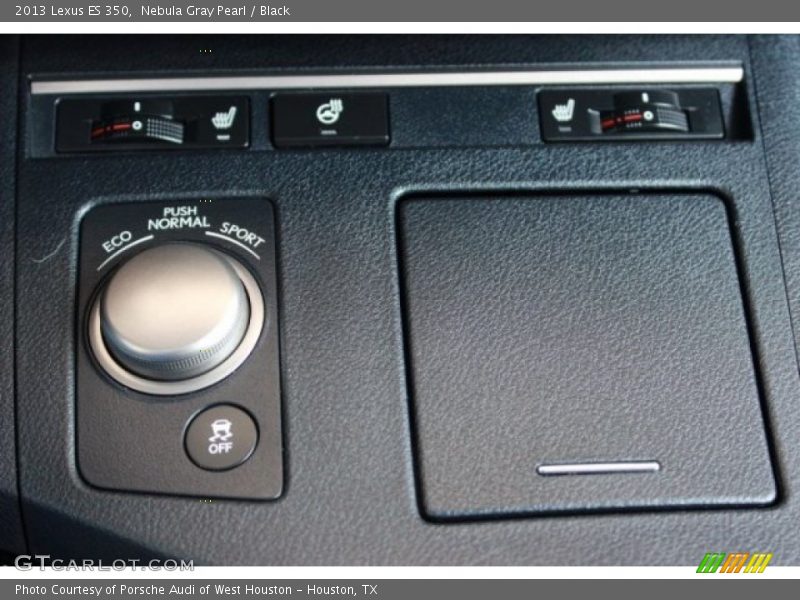 Nebula Gray Pearl / Black 2013 Lexus ES 350