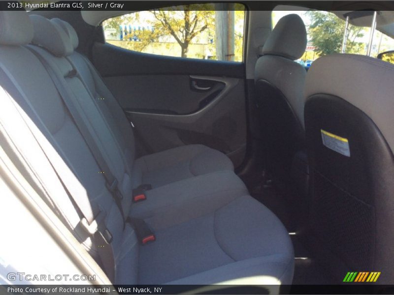 Silver / Gray 2013 Hyundai Elantra GLS