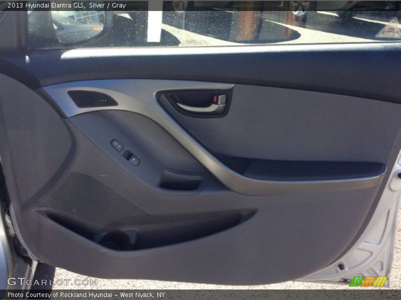Silver / Gray 2013 Hyundai Elantra GLS