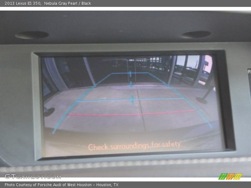 Nebula Gray Pearl / Black 2013 Lexus ES 350