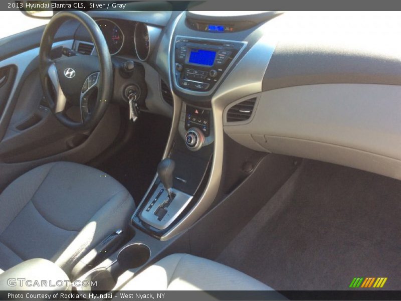 Silver / Gray 2013 Hyundai Elantra GLS