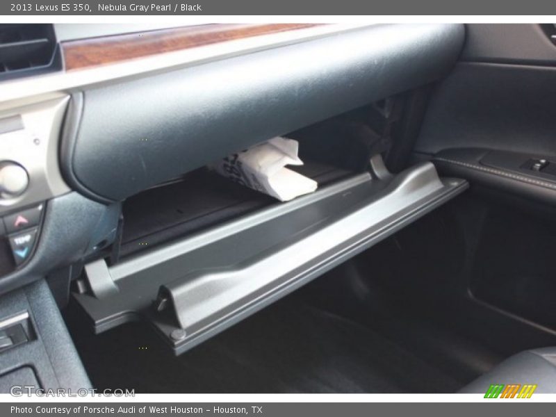 Nebula Gray Pearl / Black 2013 Lexus ES 350