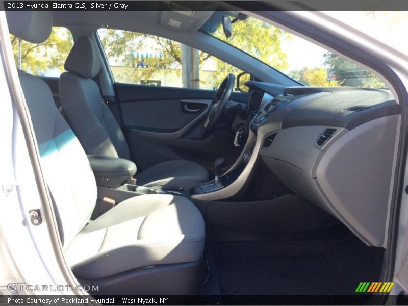 Silver / Gray 2013 Hyundai Elantra GLS