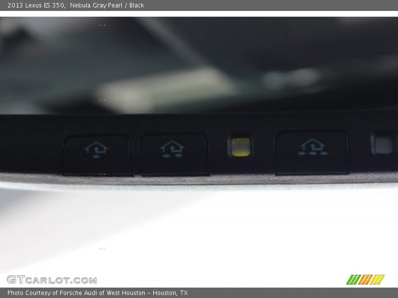 Nebula Gray Pearl / Black 2013 Lexus ES 350
