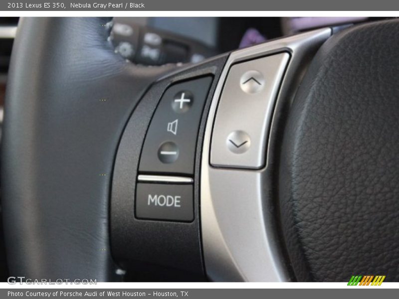 Nebula Gray Pearl / Black 2013 Lexus ES 350