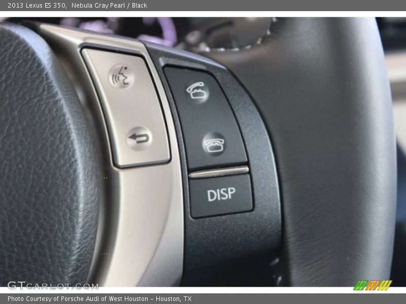 Nebula Gray Pearl / Black 2013 Lexus ES 350