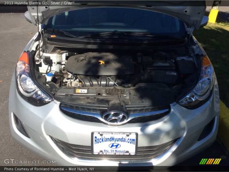Silver / Gray 2013 Hyundai Elantra GLS