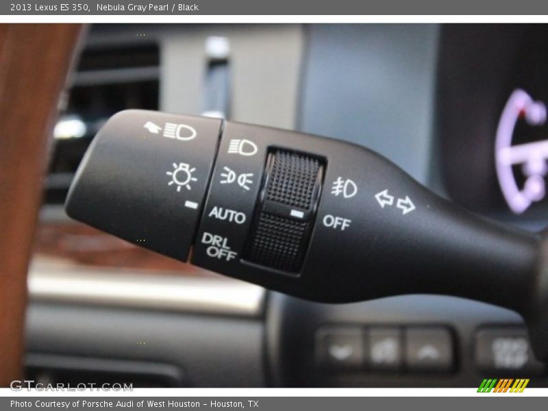 Nebula Gray Pearl / Black 2013 Lexus ES 350